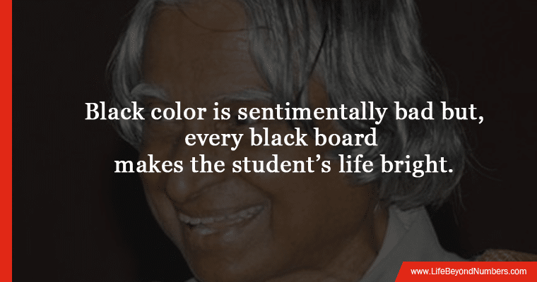 Inspiring quote by Dr. Abdul Kalam