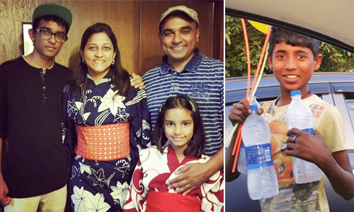 Can You Transform Water Bottles Into Smiles? This Gurgaon Family Is Doing It For The Last 3 Years.