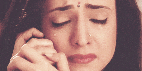 Indian TV soaps crying bahu