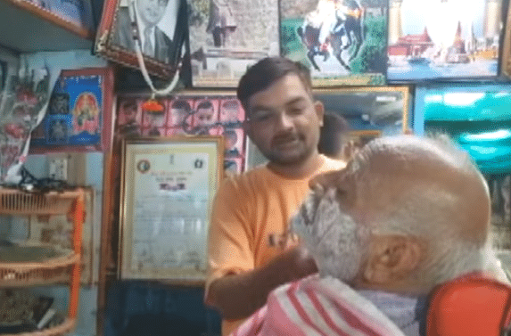 This Barber’s Gratitude For The Indian Soldiers Is Winning Hearts Across The Nation