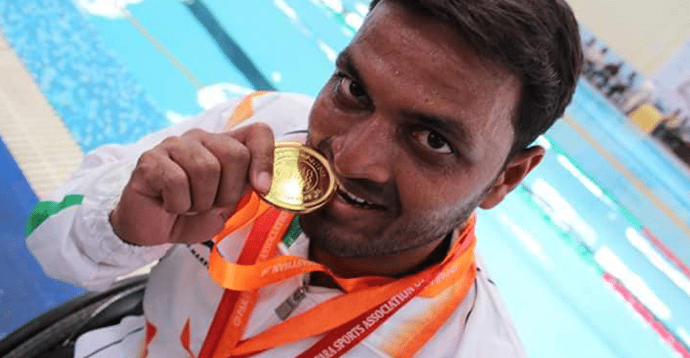Shams Aalam Paralympic champion