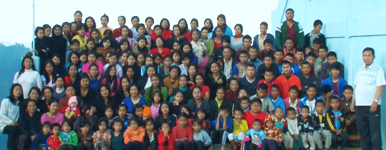 Ziona Chana largest family in the world
