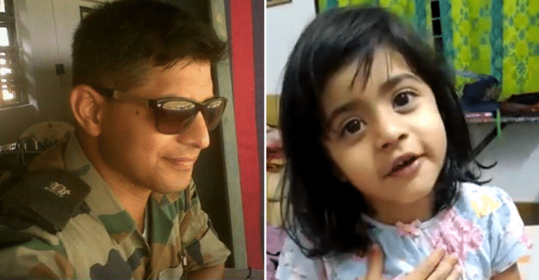 What Is “Army”? 3-YO Daughter Of Martyred Soldier In 2016 Nagrota Attack Explains Best