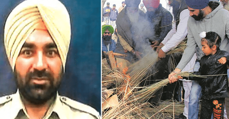 “Father Has Been Hurt, Cannot Speak,” Says 5-YO Son Of Martyred CRPF Jawan As He Lights Pyre