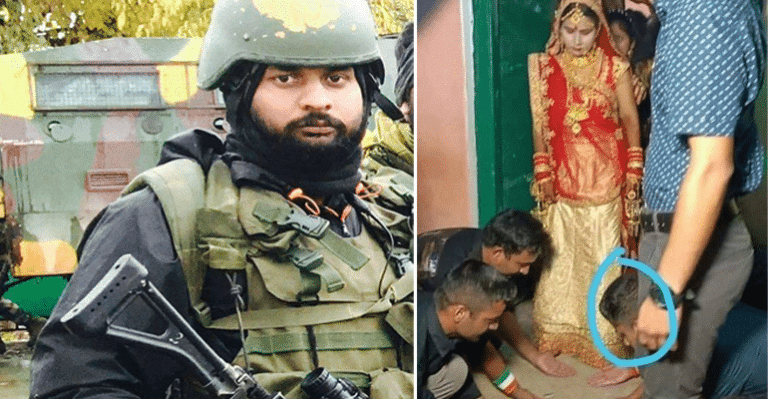 50 Fellow Commandos Fill Martyr Brother’s Absence, Lay Their Palms For His Sister’s Bride Walk