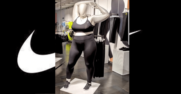 Nike Introduces Plus-Size Mannequins Because People Come In All Shapes And Sizes