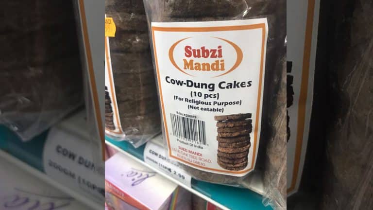 ‘Desi’ Products Selling At New Jersey Store Like Hotcakes And This Time It Is Cow Dung Cake!