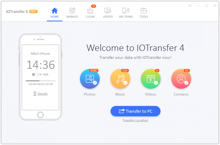 IOTransfer 4 Review: Transfer Data Between iPhone And PC Effortlessly