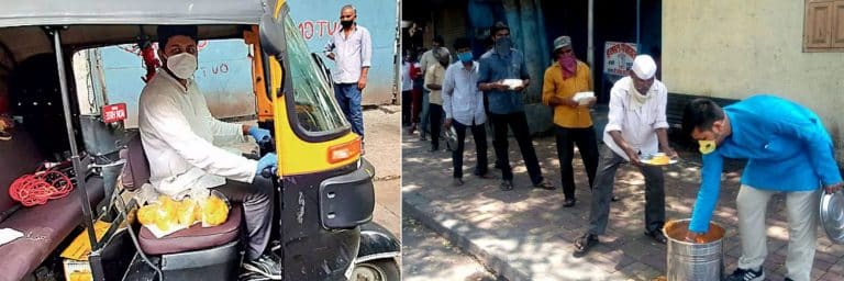 This Auto Driver Spent Rs.2 Lakh Saved For His Wedding To Feed 400+ Migrants Daily During Lockdown