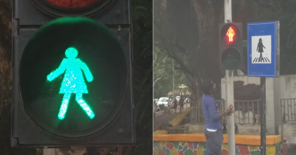 mumbai female traffic signal
