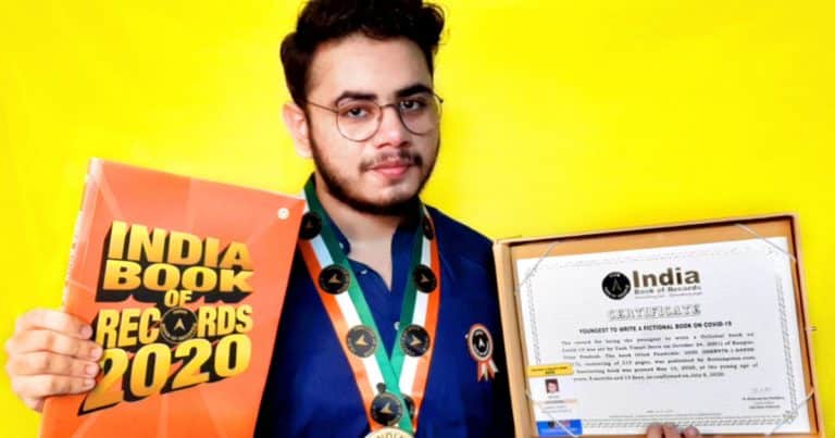 Meet Yash Tiwari, India Book Of Records Holder And The Youngest Author Of A Fiction On COVID-19