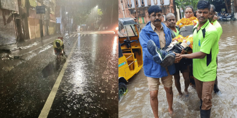 During Chennai Flood, These Frontline Workers Showed Exemplary Diligence
