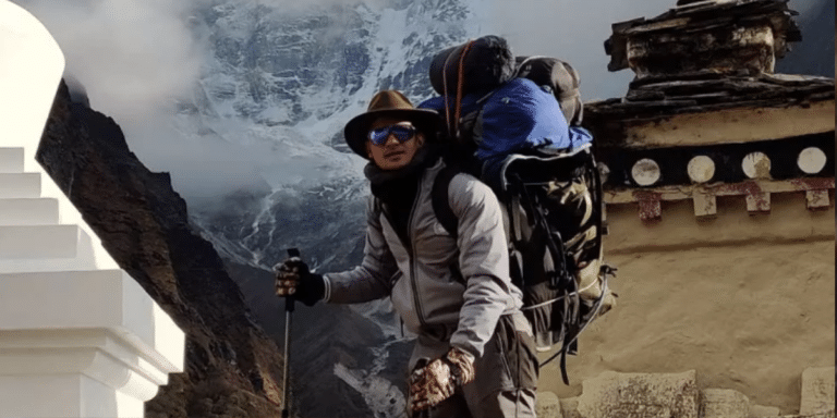 This Man From Andhra Pradesh Is Now The Fastest Solo Trekker To Reach Mt Everest Base Camp