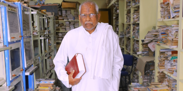 This Man Spent His Entire Life’s Earnings To Build A Library In Telangana