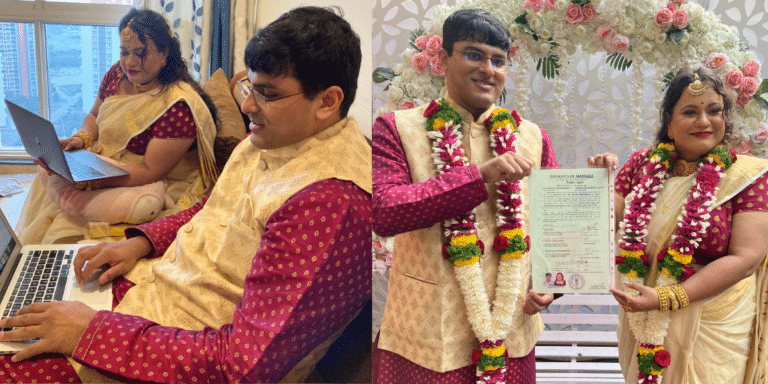 This Couple Had A ‘Blockchain Wedding’ With Digital Priest, And NFT Vows