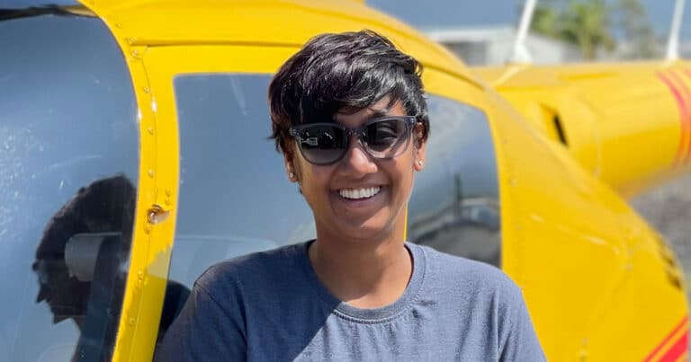 Meet The First Civilian Indian Woman Helicopter Pilot From Andhra Pradesh