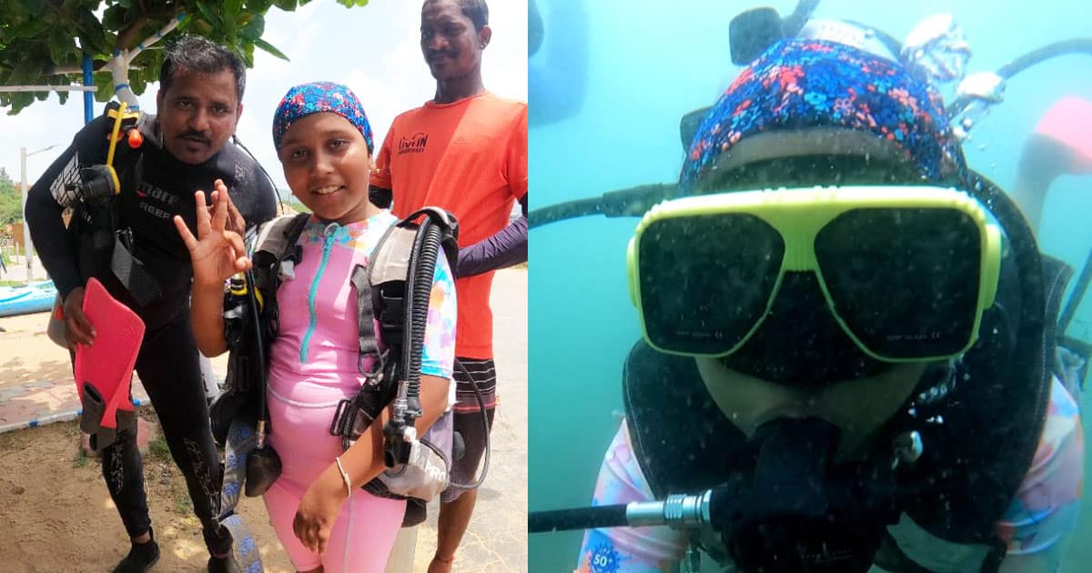 10-year-old Mumbai boy becomes world's youngest PADI-certified