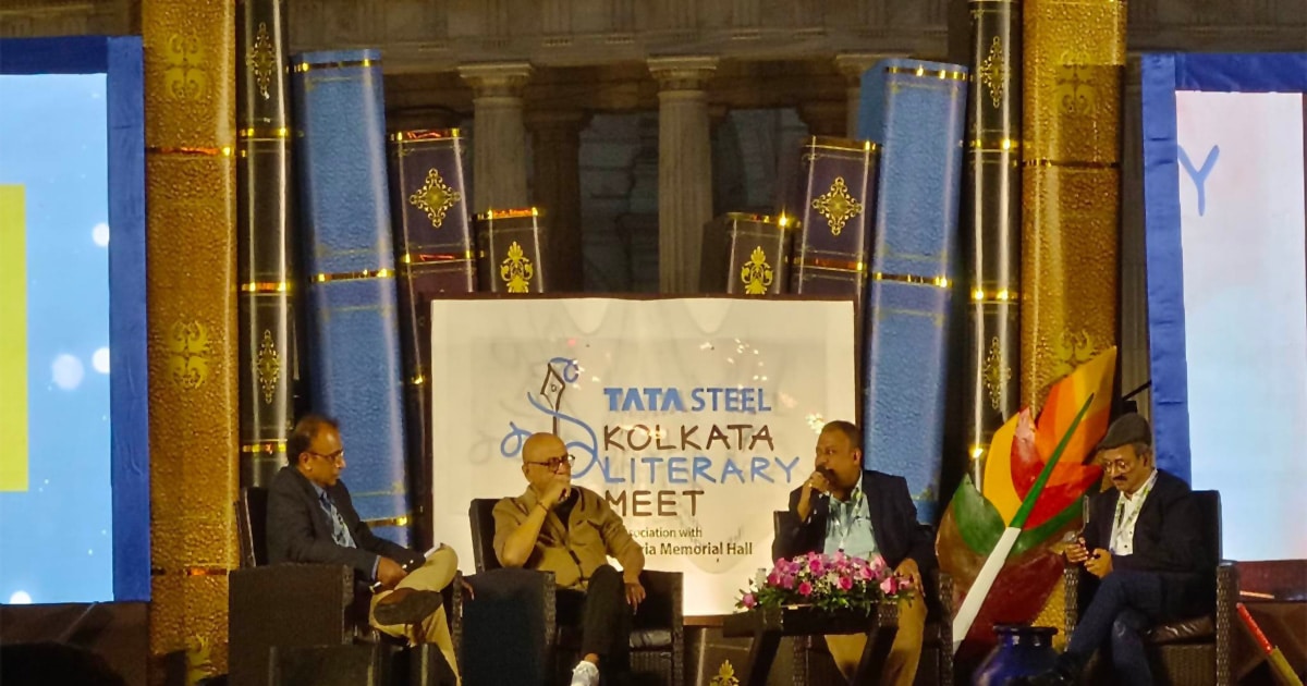 Pritish Nandy Tata Steel Kolkata Literary Meet 2023 Victoria Memorial