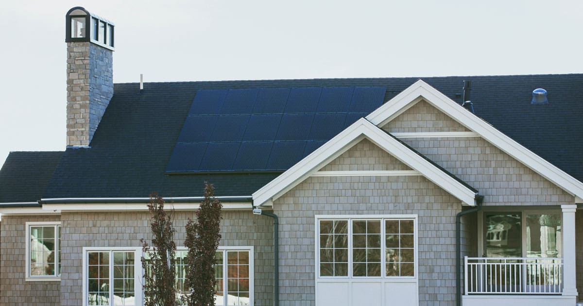 home solar panel