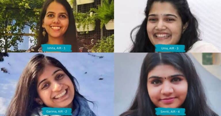 34% Women Qualifies For The UPSC 2022, Four Secure Top Positions