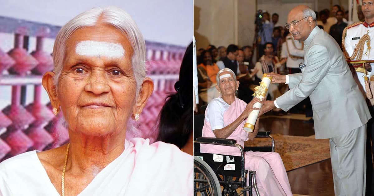 Nanammal - oldest yoga teacher