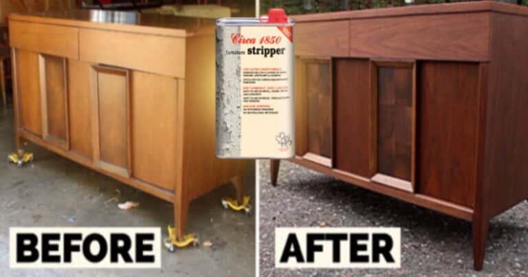 Before & After: Transform Your Furniture with Circa 1850 Furniture Stripper